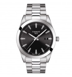 Tissot Gentleman watch T1274101105100 Black dial steel bracelet