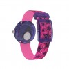 Reloj Flik Flak Power Time GLITTER STARS FPNP054 esfera lila