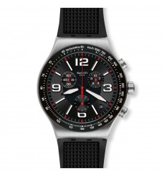 Rellotge Swatch Irony VERY DARK GRID YVS461 Cronògraf color negre