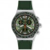 Swatch Irony FOREST GRID watch YVS462 Chrono green colour