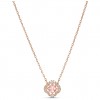 Collar Swarovski Sparkling Dance Rosa baño de oro rosa 5514488
