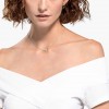 Collaret Swarovski Infinity cristalls blancs bany de rodi 5520576
