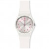 Swatch Original Gent watch PEARLAZING GW411 white color silver dial