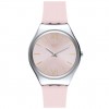 Reloj Swatch Irony SKIN LAVANDA color rosa índices oro SYXS124