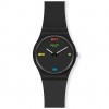 Reloj Swatch Original Gent DB2L color negro SO28B102