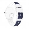 Swatch Original Gent NAVY LIGHT GW715 Dark blue silicone fabric strap