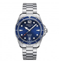 Certina DS Action Chronometer Blue dial steel bracelet C0324511104700