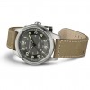 Reloj Hamilton Khaki Field Titanium Auto H70545550 correa piel marrón