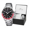 Rellotge Lotus Junior Esfera negra 36 mm diàmetre braçalet acer 18786/3
