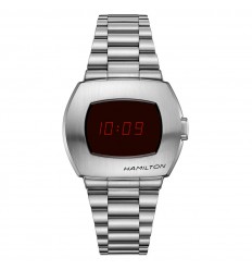 Hamilton digital PSR watch Stainless steel Quartz H52414130