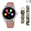 Reloj Festina Smartime Acero y circonitas correa piel rosa F50000/2