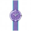 Flik Flak Power Time COLOR BLAST LILAC watch FPNP044 Purple textile strap