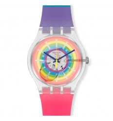 Rellotge Swatch New Gent OPEN SUMMER colors arc de Sant Martí SUOK148