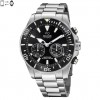 Connected Jaguar Hybrid watch Steel Black dial and bezel J888/2
