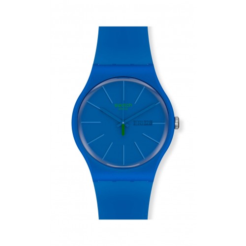 Reloj Swatch NewGent BELTEMPO azul intenso SO29N700 correa bioplástica