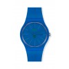 Swatch New Gent watch BELTEMPO blue color SO29N700 bioplastic strap