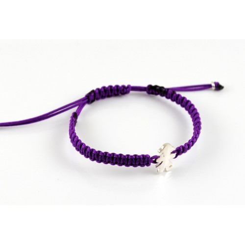 Pulsera Plata Macramer Inson niña BR504INA01