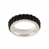 Anell Plata Mikrama color Negra AN5002MI0106