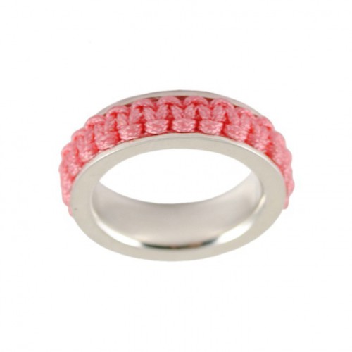 Ring silver Mikrama color pink AN5009MI0106