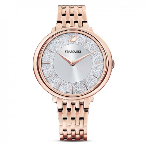 Reloj Swarovski Crystalline Chic tono oro rosa brazalete metal 5544590