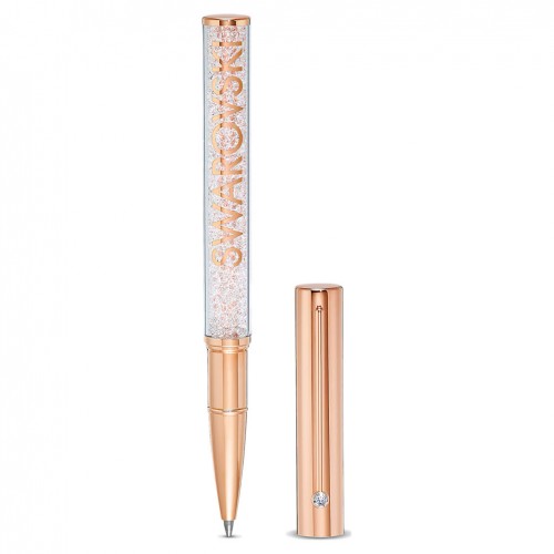 Bolígrafo Swarovski Crystalline Gloss baño oro rosa 5568753