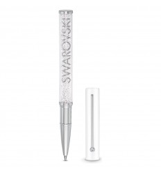Bolígrafo Swarovski Crystalline Gloss blanco cromado 5568761