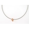 Pendant rose gold and diamond C2175