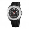 Calypso Street Style Watch K5794/3 Black dial black rubber strap