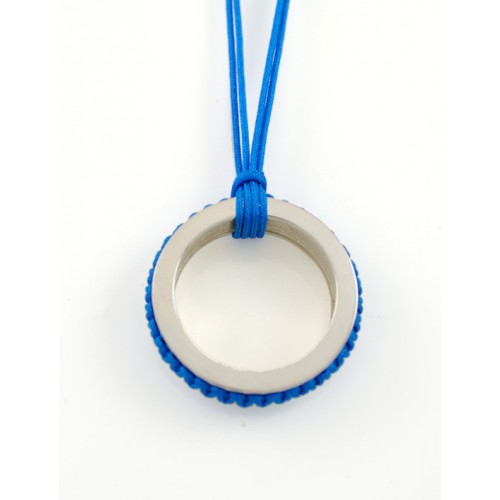 Penjant Plata Mikrama color blau turquesa PJ5011MI01