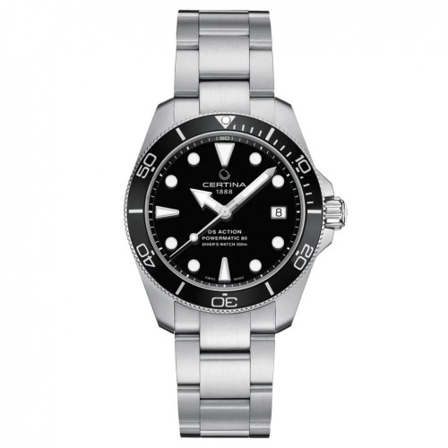 Rellotge Certina DS Action Diver 38mm Auto C0328071105100 Esfera negra