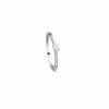 Sortija oro blanco 18 quilates 1 diamante talla brillante HSI 0,07 cts
