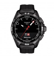 Tissot T-Touch Connect Solar PVD negro correa negra T1214204705103
