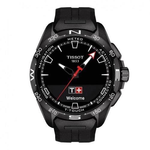 Tissot T-Touch Connect Solar PVD negro correa negra T1214204705103
