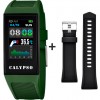 Calypso Digital Smartwatch green silicone strap K8501/3
