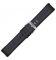 Corretja cautxú negra Tissot T-Touch Connect Solar 2021 T603044330 models T121420A 23mm