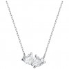 Attract Soul Swarovski necklace white crystals Rhodium plated 5517117
