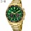 Reloj conectado Jaguar Connected Acero Ip dorado esfera verde J899/1