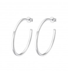 Pendientes de aro Lotus Silver plata IT girl LP3203-4/3