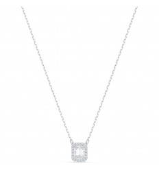 Collar Swarovski Millenia con circonita cuadrada baño de rodio 5599177