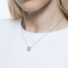 Collar Swarovski Millenia con circonita cuadrada baño de rodio 5599177