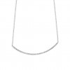 18 carat white gold necklace with 39 brilliant cut diamonds