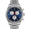 Tissot PRS 516 chronograph watch quartz blue dial T1316171104200