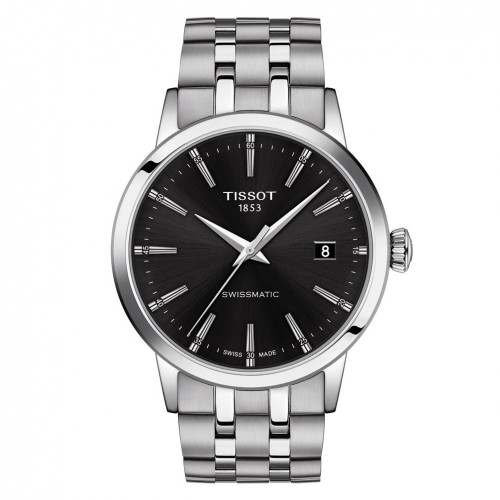 Tissot Classic dream swissmatic watch steel black dial T1294071105100