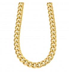 Lotus Style urban men steel necklace yellow gold plated LS2215-1/1