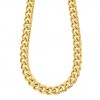 Lotus Style urban men steel necklace yellow gold plated LS2215-1/1