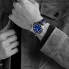 Rellotge Montblanc Automàtic 1858 color blau 40mm corretja pell blava