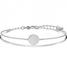 Swarovski Ginger bracelet 5389044 with clear crystals rhodium plated