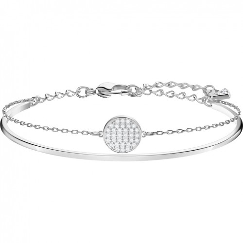 Swarovski Ginger bracelet 5389044 with clear crystals rhodium plated