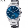 Reloj conectado esfera azul Kronaby Apex 43mm brazalete acero S3760/1