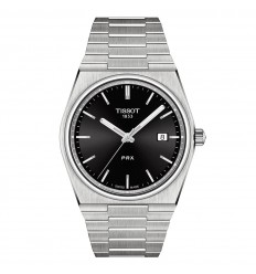 Reloj Tissot Classic PRX acero esfera negra 40mm T1374101105100